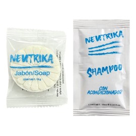 Jabón Y Shampoo Sachet - 200 Pzas. Amenidades Hoteleras
