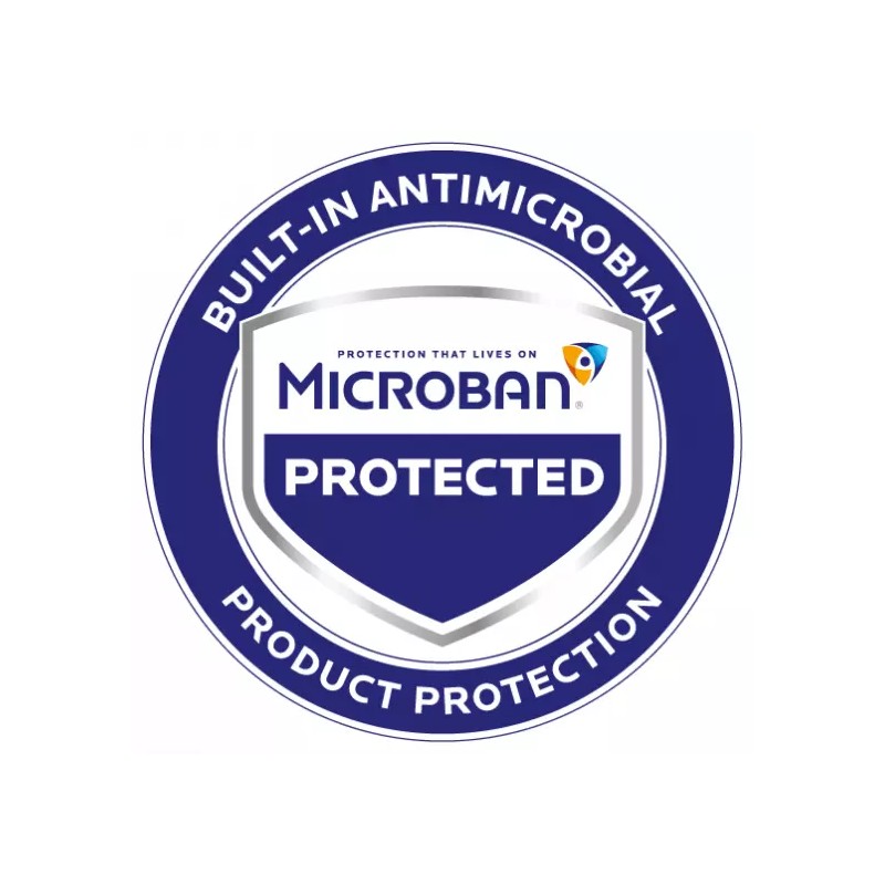 Manchester Mills Protect360° Shower Curtain 42x72 Petite Dot Beige Microban®