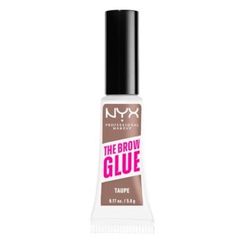 NYX Professional Makeup The Brow Glue, Tinted Eye Brow Gel, Shade: Taupe