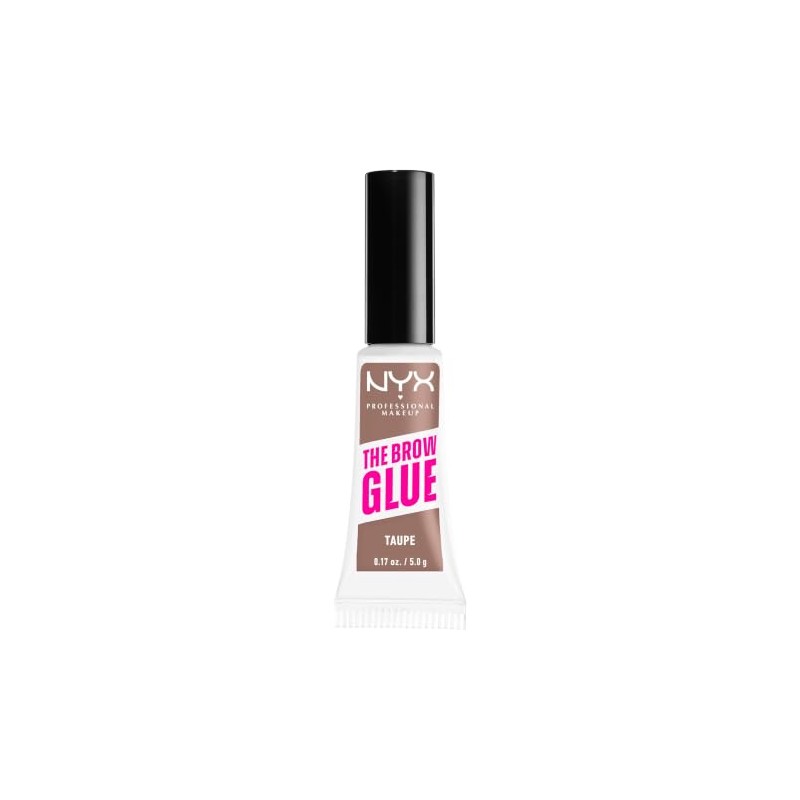 NYX Professional Makeup The Brow Glue, Tinted Eye Brow Gel,