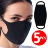 Generise Reusable Face Mask Black Face Mask x5 - Polyurethane