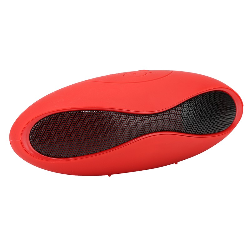 Cool Streamlined Oval Shaped Subwoofer Bluetooth Speaker with FM Function