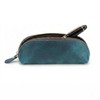 Any Select Shop Genuine Leather Pencil Case, Large Capacity, Holds