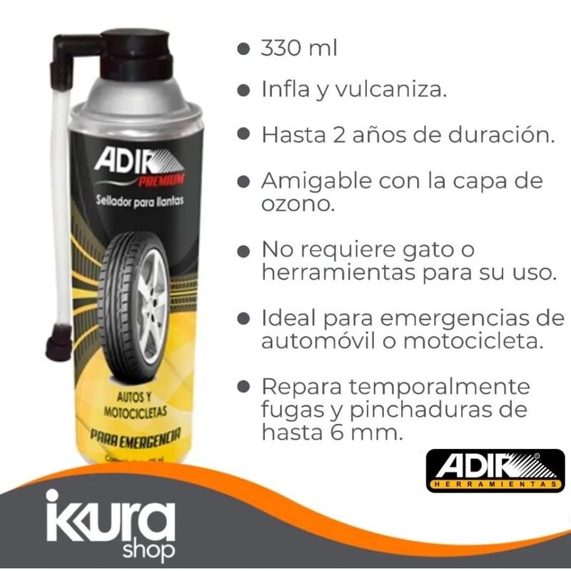 ADIR 1068 Sellador Para Llantas 330 Ml