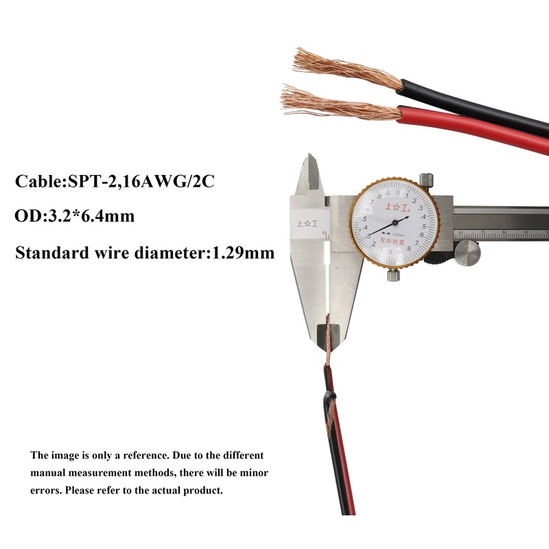 AAOTOKK SAE Extension Cable 16 AWG Wire Harness SAE to
