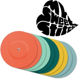 MySweetStitch - 25 x Freestyle Libre 1 & 2 Plasters Round with Ventilation Hole, Outer Diameter 65 mm, Inner Diameter 6 mm, Waterproof, Breathable, Made in Germany, Pastel