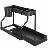 2-Tier Pull-Out Under Sink Organizer - Space-Saving Kitchen & Bathroom