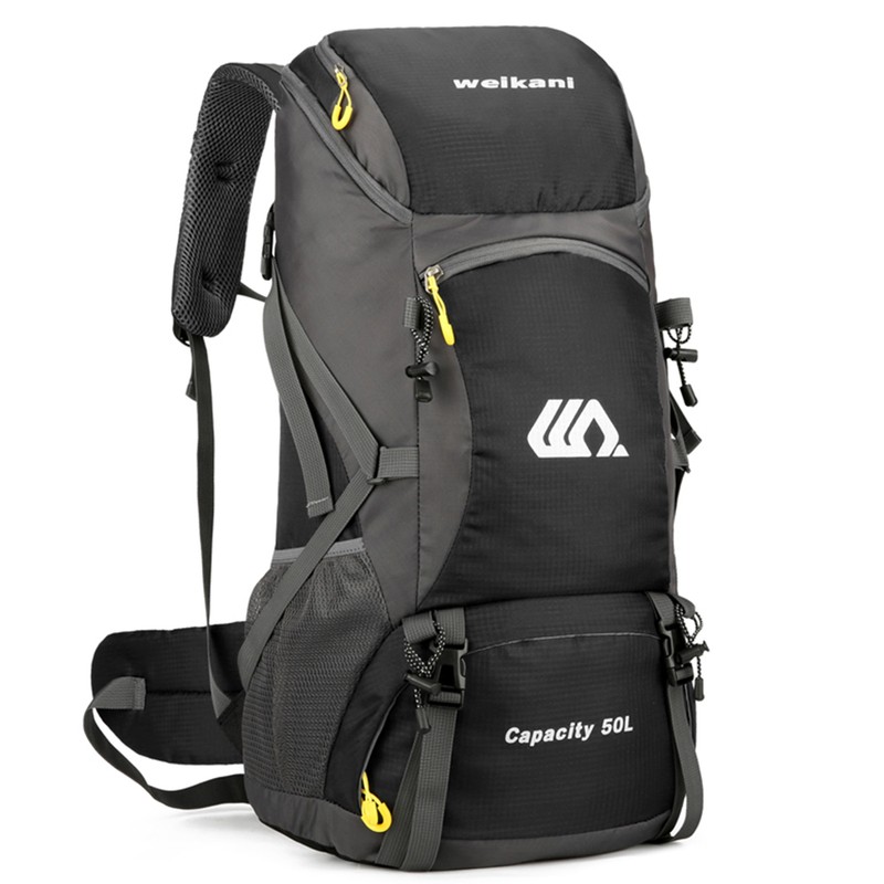 50L Water Resistant Hiking Backpack Outdoor Sport Daypack Travel Bag