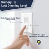 Unbranded Dimmer Light Switch 3-Way Neutral Wire LED CFL Not