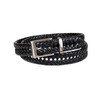 Dockers Men's Braided Belt, Black Lace, Large (38-40)