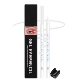 Erinde 2 Pcs Lápiz Delineador de Ojos en Gel Resistente Al Agua, De Larga Duración y a Prueba de Manchas, Fácil de Afilar, Acabado Mate Cremoso, Delineador de Ojos Altamente Pigmentado Para Mujeres,#12