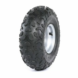 Unbranded 145/70-6 Go Kart Tires Rim Go Cart Wheel 6 inch for ATV Lawn Mower 145x70-6 Tire