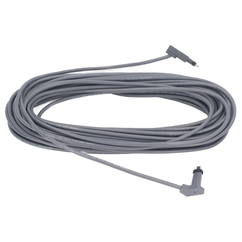 Rectangular Satellite Replacement Cable Multifunctional Grey Color 30ft for Starlink