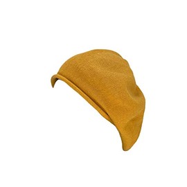 Kopka Accessories Bridge Baske, Beret Hat, Knitted Hat, Knitted Hat, Knitted Hat, Women's Knitted Hat, Men's Summer Hat, Knitting Pattern Hat, Winter Hat (Mustard), Senape