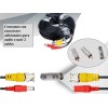 Cable Siames Coaxial 10 Mts Para Camara Video Voltaje