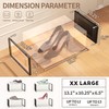 12 Pack XX Large Shoe Organizer Storage Boxes for Closet,