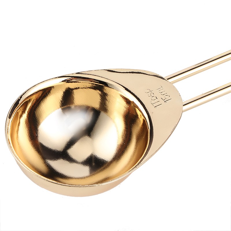 8Pcs Stainless Steel Measuring Cup Spoon Set with Scales Home