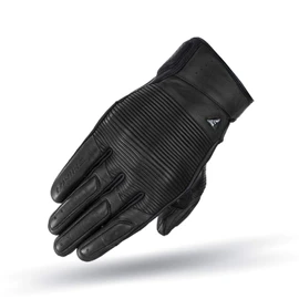 SHIMA Blake Men's Motorcycle Gloves - Breathable, Elastic, Touchscreen, Vintage Leather Gloves with Ankle Protector, Ankle Impact Absorber, Reinforced Palm (Black, XXL)