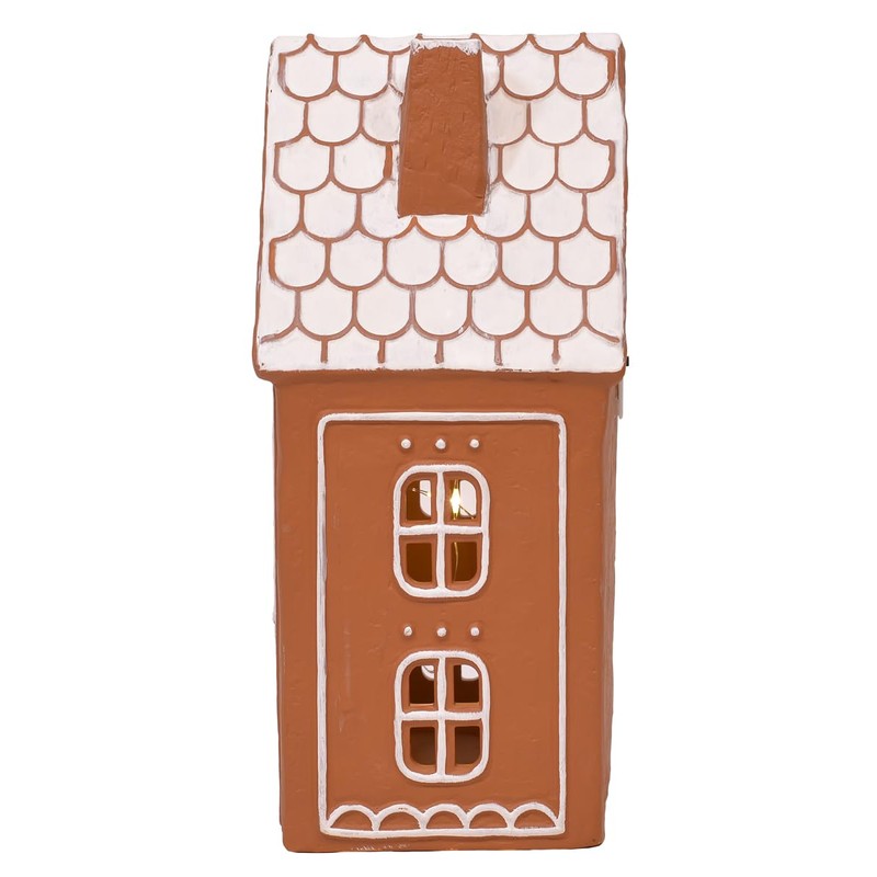 Mark Feldstein & Associates Ceramic Iced Gingerbread Houses Holiday Pre