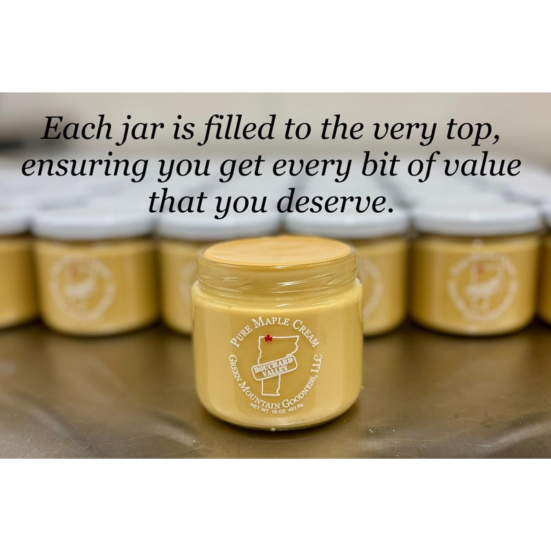 Green Mountain Goodness Maple Cream Spread - Pure Vermont Grade
