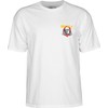 Powell Peralta Ripper T-Shirt, White, Large