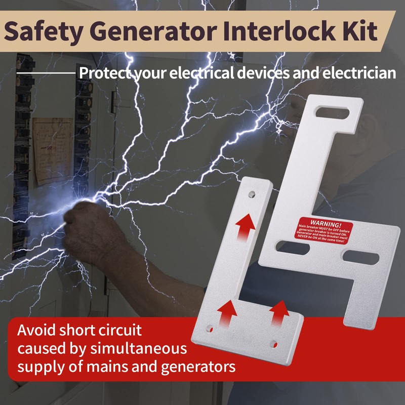 Generator-Interlock Kit for Siemens - 150 or 200 amp Panels,