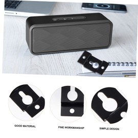 KICHOUSE 3sets Iron Wall Brackets Keyhole Hangers Heavy Duty Speaker Hangers Set Large Keyhole for Home Decor 20pcs*3