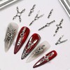 NAIL ANGEL Nail Accessories Random Mixed 50pcs Punk Exaggerated Dark