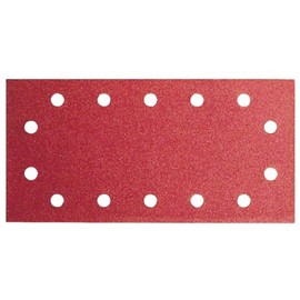 Bosch 2609256B29 Sanding Sheets for Orbital Sanders 115 x 280 cm Number of Holes 14 Grit 120 Pack of 10