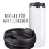 GRAZDesign Kaffeebecher Deckel | Ersatzbecher Kunstoff