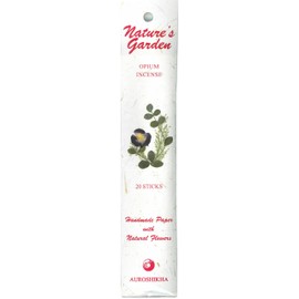 AUROSHIKHA Opium Incense (Nature Garden Series)