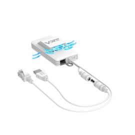 Vonets WiFi Extender Release AC1200 2.4GHz/5GHz Dual Band WiFi Bridge/WiFi to Ethernet/Broader Coverage Than Ever with 1 RJ45 (10/100Mbps) USB/DC Powered for DVR/IP Camera/WiFi Repeater with Fan