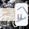 TOOINKCV 900 Pcs M2 Screws, Nuts and Washers Set -