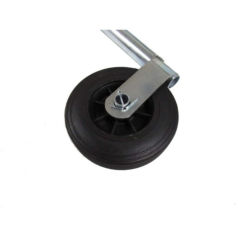 Heavy Duty Caravan Jockey Wheel 34MM (Lightweight Plastic Rim Trailer