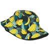 Banana Bucket Hat Summer Beach Fisherman Cap Packable Sun Hats