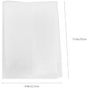 3 Fundas Impermeables Transparentes Para Cuadernos A5 Protector De Libros