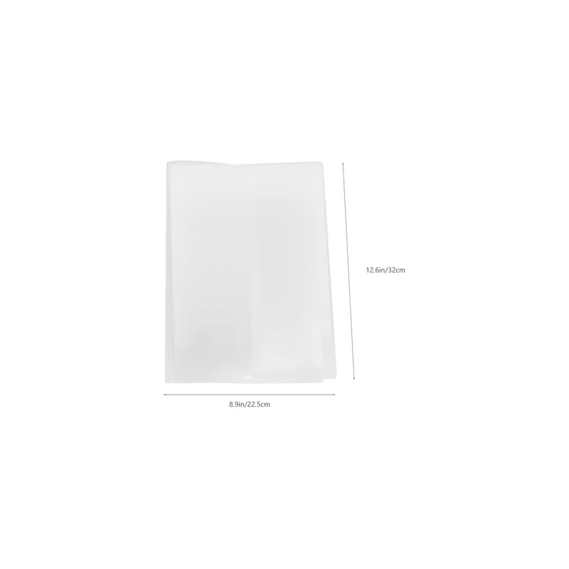 3 Fundas Impermeables Transparentes Para Cuadernos A5 Protector De Libros