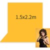 Kate Photography Backdrops 1.5x2.2m Pure Yewllow Photo Background Retro Solid
