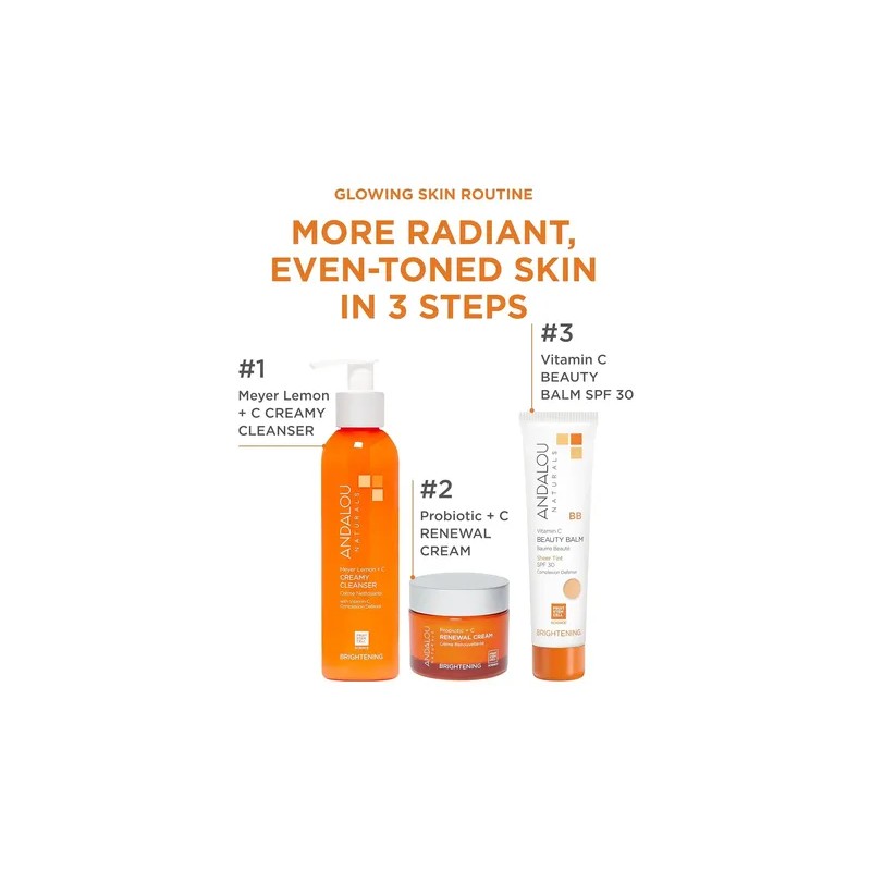 Andalou Naturals Vitamina C Bb Beauty Balm Sheer Tint Spf