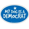 PDTXCLS Prismatix Decal Cat and Dog Magnets, My Dog is Democrat