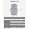State Cashmere Sleeveless Sweater Vest - V-Neck Pullover for Men