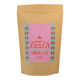 Zeeza Hibiscus Tea, 1LB, Organic Hibiscus Flowers from Egypt - Cut & Sifted - Loose Leaf Tea - Ideal for Agua Fresca, Iced Tea, & Karkadé