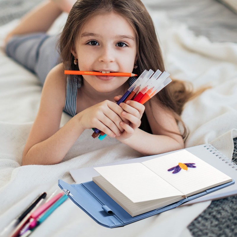 CAGIE Diary with Lock for Women, Full Wrap-around Privacy Journal