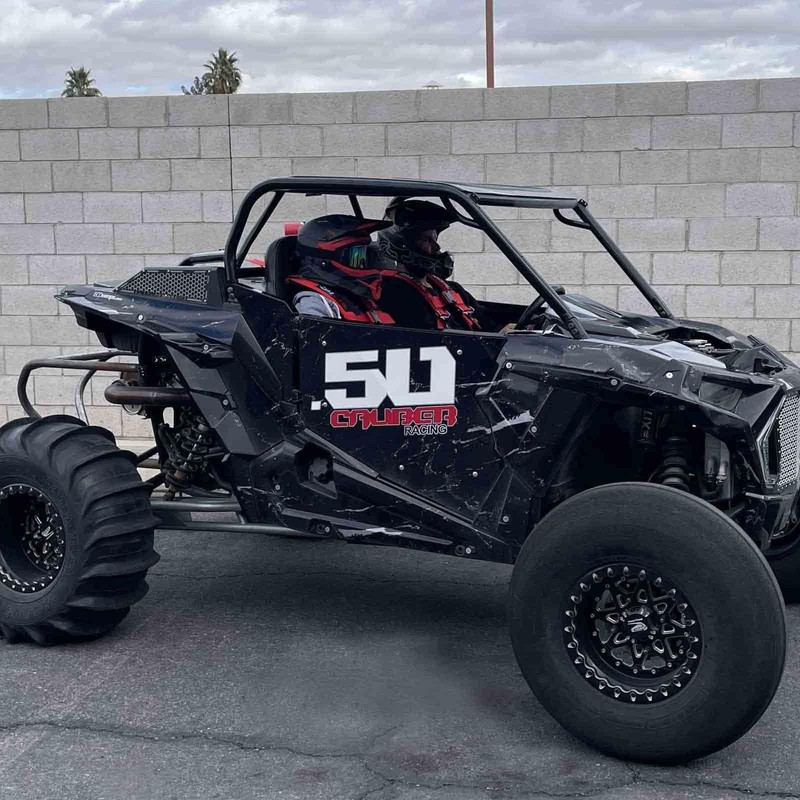 Blue 4 Point Harness for Bucket Seat, Push Button Release,