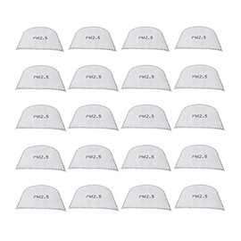 Super Protective Face Shield,Anti Fog Mask,Adult Clear Face Shield,Plastic Face Mask (Black) - Color: 20pcs-pm Filters