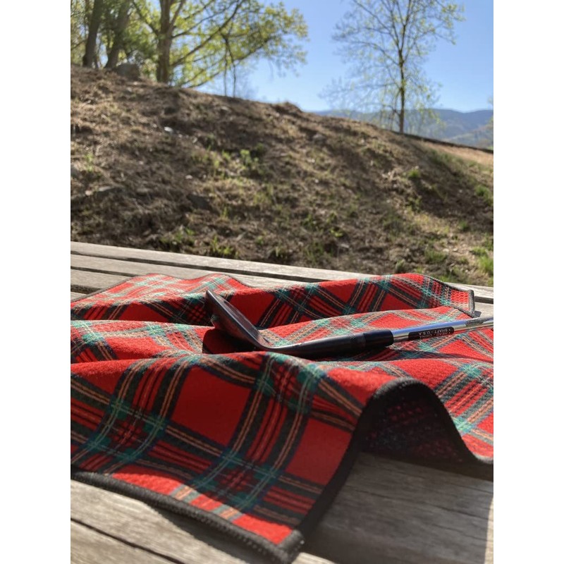 Alengolf Golf Towel Microfibre Scotland Design 60 cm x 40