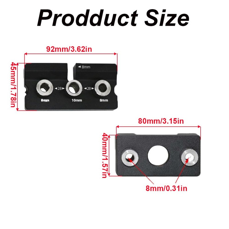 3 in 1 Pocket Hole jig kit, Self Centering Woodworking
