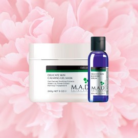 Mad Skin Care Delicate Calming Gel Mask 240g + Booster Serum 30ml / 매드스킨케어 델리케이트 카밍젤 마스크 240g+부스터 세럼 30ml