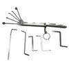 5-in-1 Pocket Jackknife Lock Pick Kit Includes 5 Torque Wrenches,