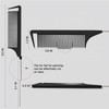 9.3'' Rat Tail Comb for Hair Stylist, Parting Combs for